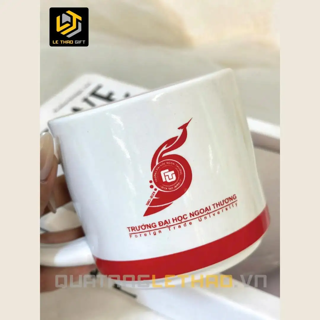 Bộ Quà Tặng Doanh Nghiệp Cốc Sứ & Set Bình Giữ Nhiệt Kèm Túi - Ảnh 3