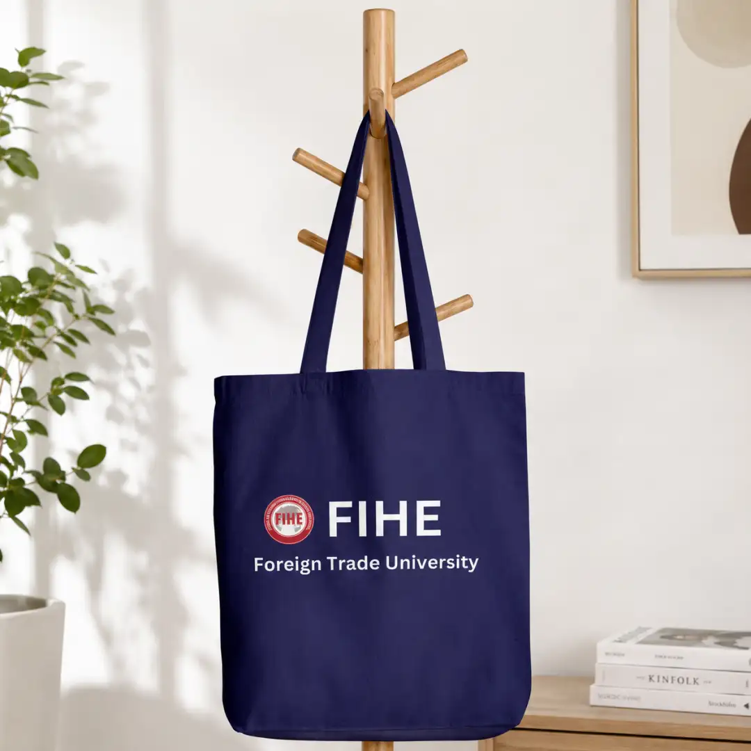 Túi Vải Canvas / Tote Xanh Than In Logo Doanh Nghiệp