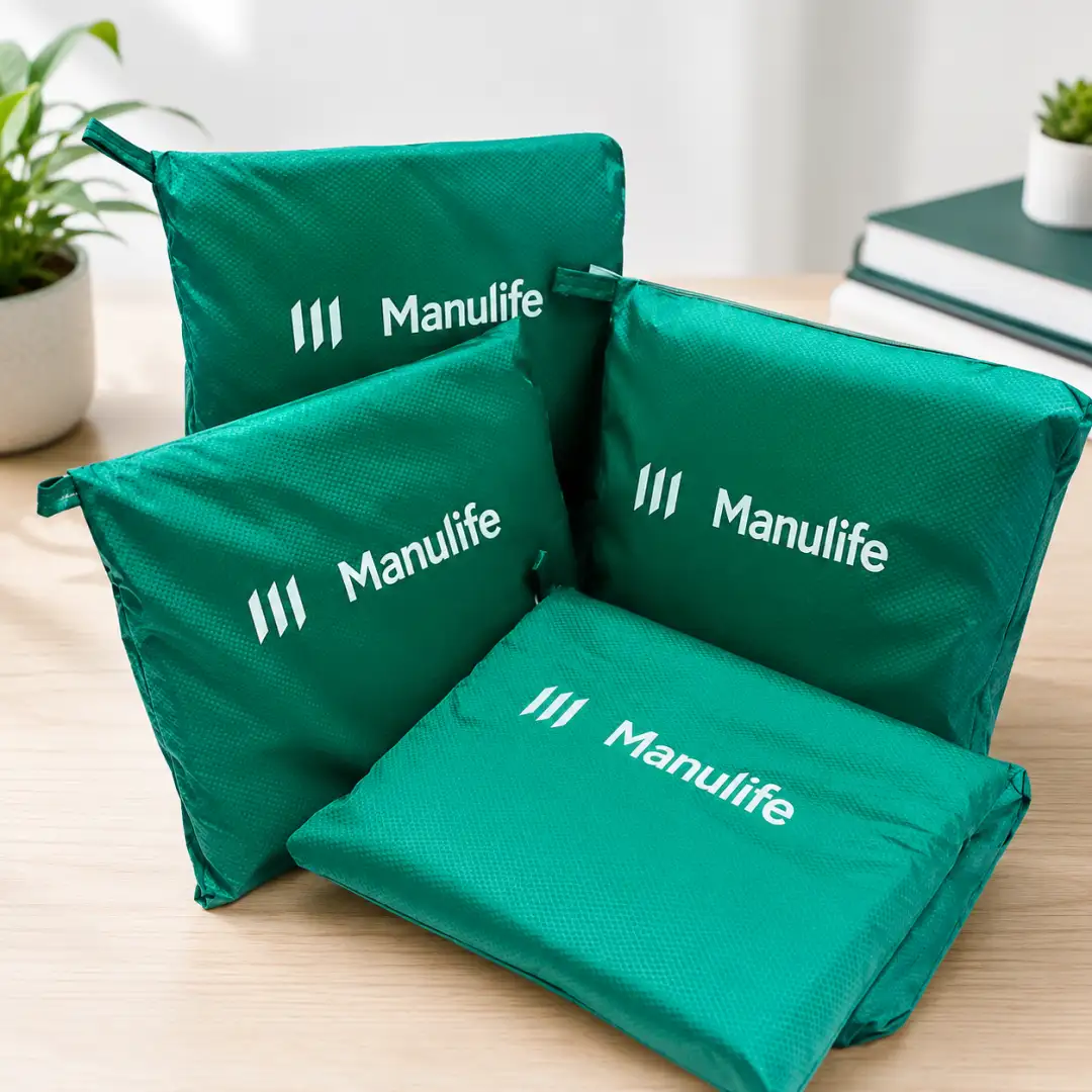 Áo Mưa Cánh Dơi Kèm Túi Đựng In Logo Doanh Nghiệp