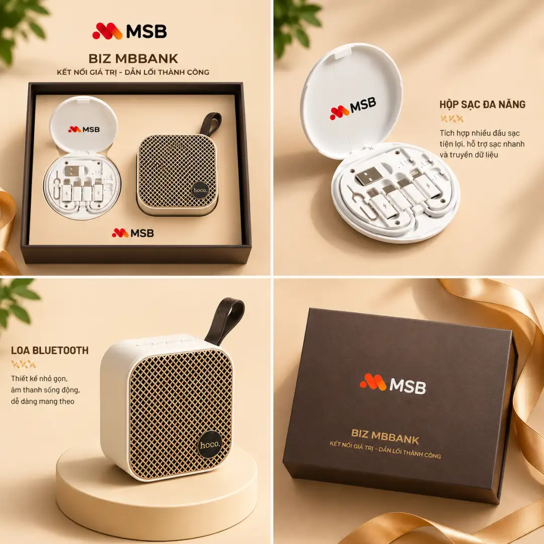 Set Hộp Quà Tặng Doanh Nghiệp Công Nghệ & Văn Phòng - Ảnh 4
