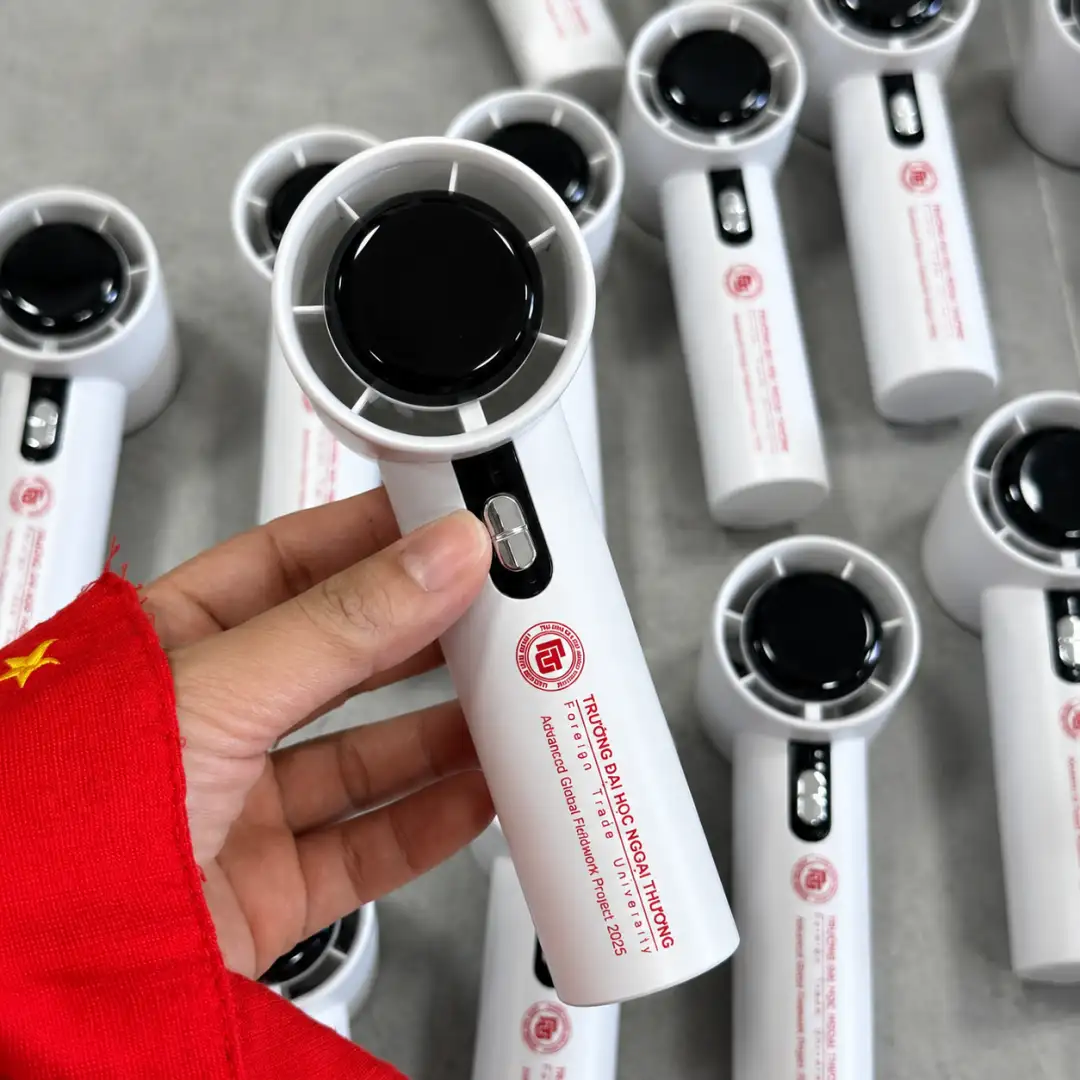 Quạt Mini Cầm Tay Tích Hợp In Logo Theo Yêu Cầu