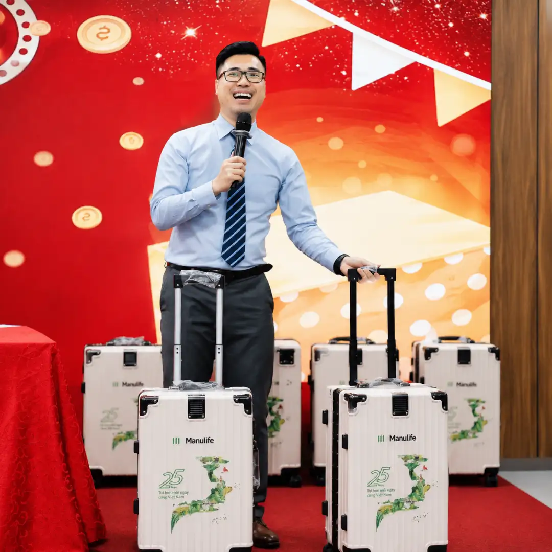 Vali Kéo Khung Nhôm Khóa Sập In Logo Quà Tặng Doanh Nghiệp - Ảnh 3