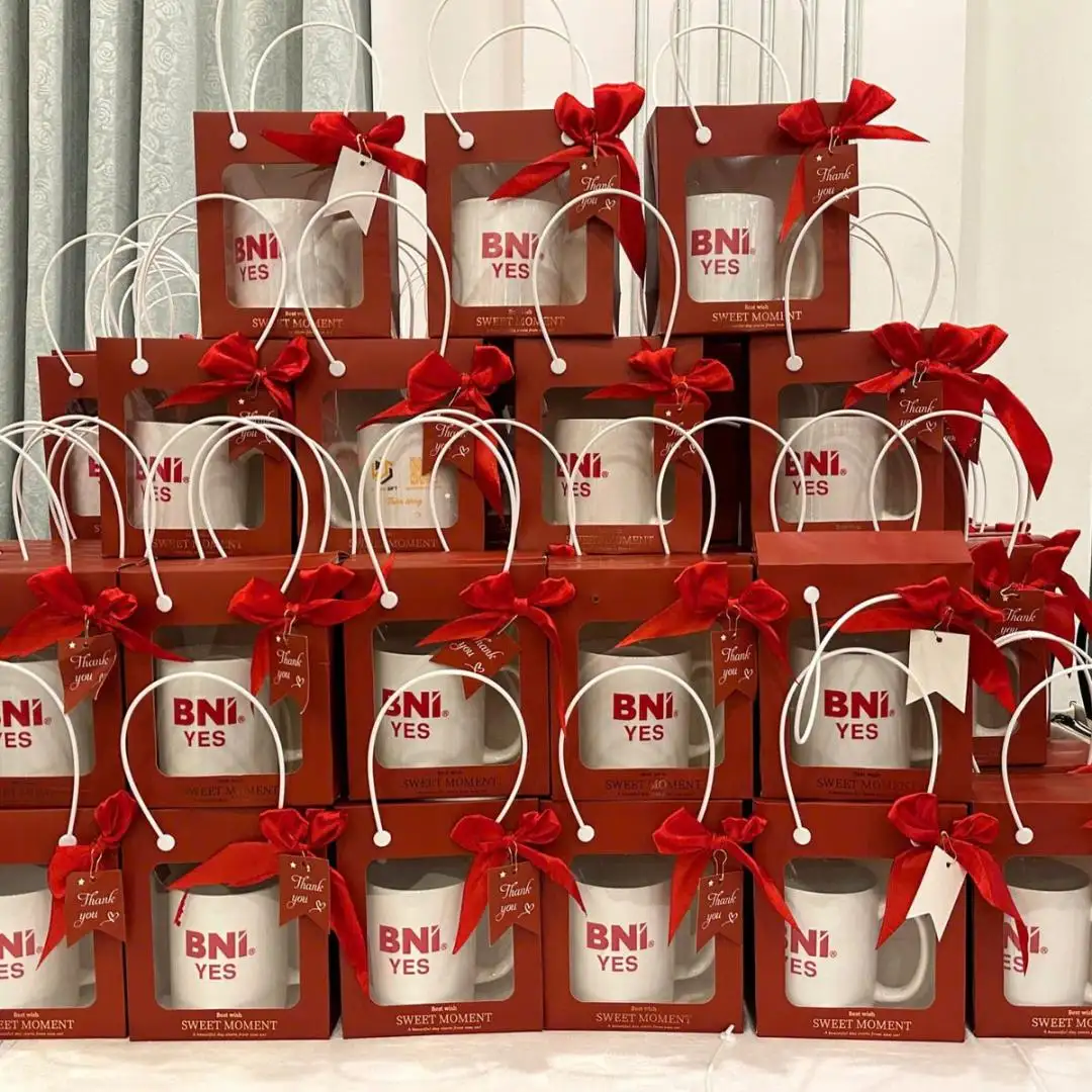 Cốc Sứ Quà Tặng Doanh Nghiệp In Logo Theo Yêu Cầu - Ảnh 4