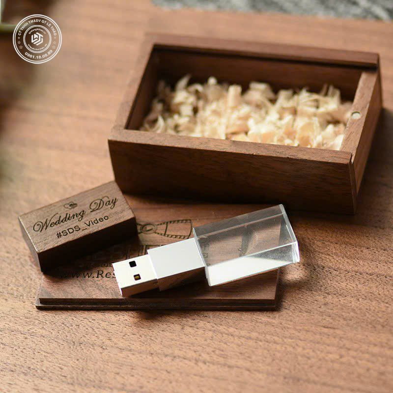 USB khắc logo nhận diện thương hiệu - Ảnh 2